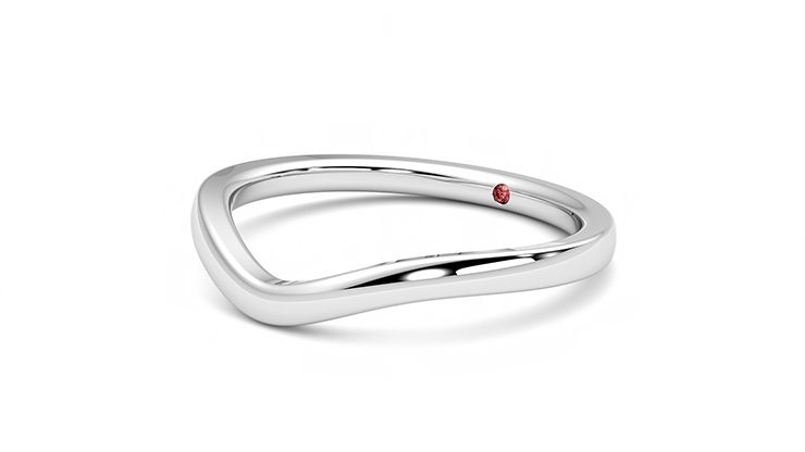 Taylor & Hart Vista Wedding Ring 360 degree image 24