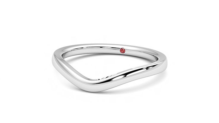 Taylor & Hart Vista Wedding Ring 360 degree image 26