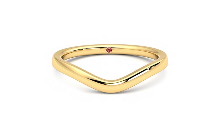 Taylor & Hart Vista Wedding Ring 360 degree image 1