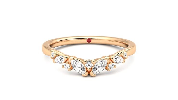 Taylor & Hart Wicklow Wedding Ring 360 degree image 0