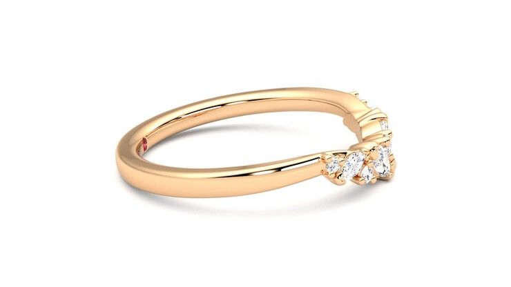 Taylor & Hart Wicklow Wedding Ring 360 degree image 9