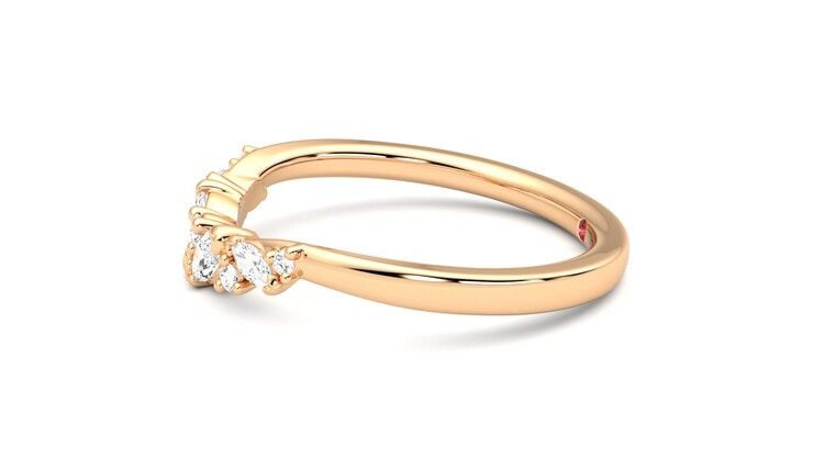 Taylor & Hart Wicklow Wedding Ring 360 degree image 21
