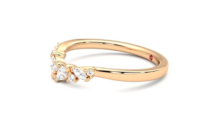 Taylor & Hart Wicklow Wedding Ring 360 degree image 22