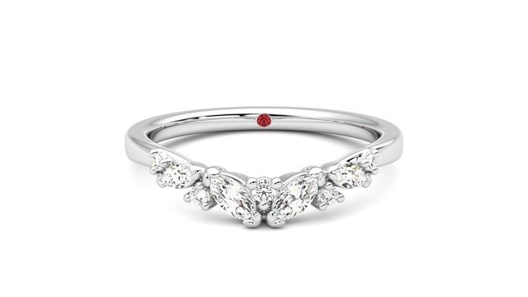 Taylor & Hart Wicklow Wedding Ring 360 degree image 0
