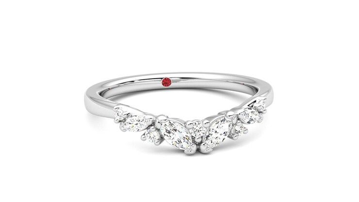 Taylor & Hart Wicklow Wedding Ring 360 degree image 3