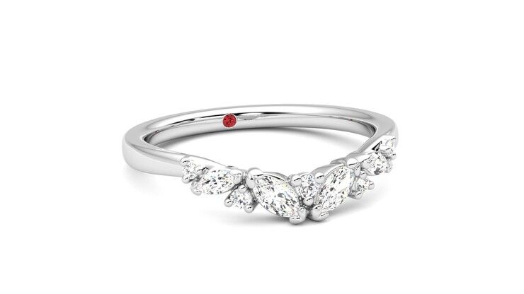 Taylor & Hart Wicklow Wedding Ring 360 degree image 4