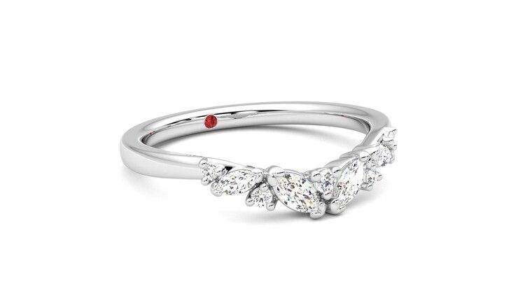 Taylor & Hart Wicklow Wedding Ring 360 degree image 5
