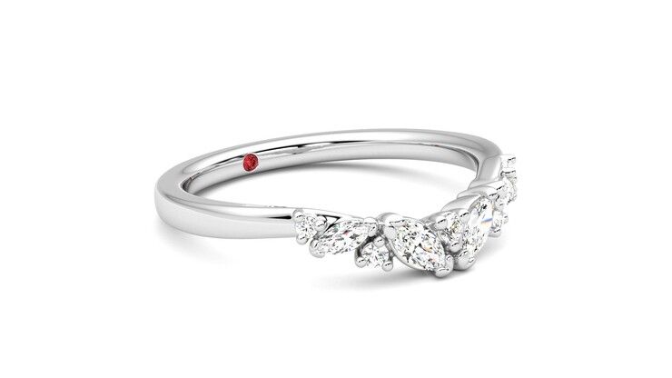 Taylor & Hart Wicklow Wedding Ring 360 degree image 6