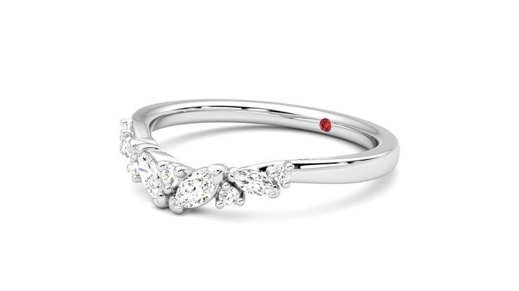 Taylor & Hart Wicklow Wedding Ring 360 degree image 24