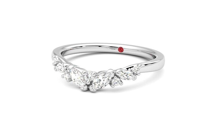 Taylor & Hart Wicklow Wedding Ring 360 degree image 26