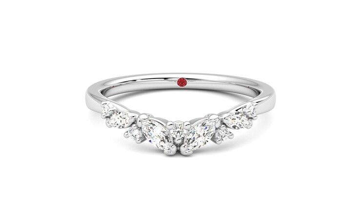 Taylor & Hart Wicklow Wedding Ring 360 degree image 29