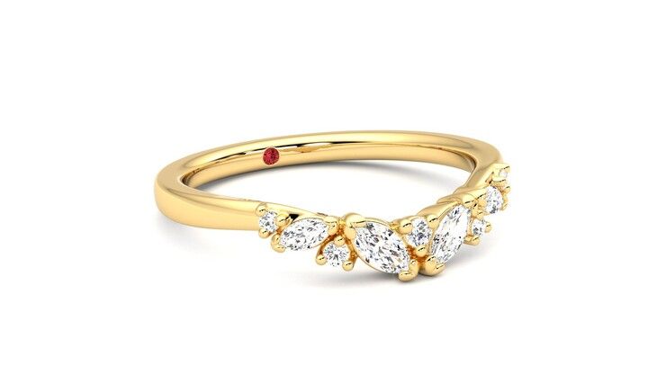 Taylor & Hart Wicklow Wedding Ring 360 degree image 5