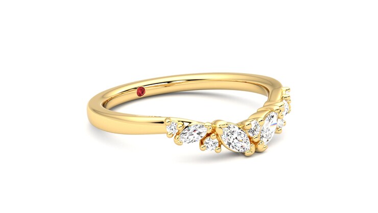 Taylor & Hart Wicklow Wedding Ring 360 degree image 6