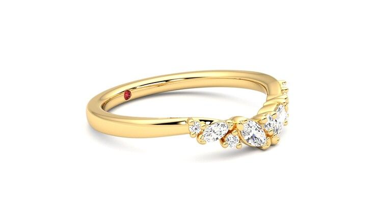 Taylor & Hart Wicklow Wedding Ring 360 degree image 7