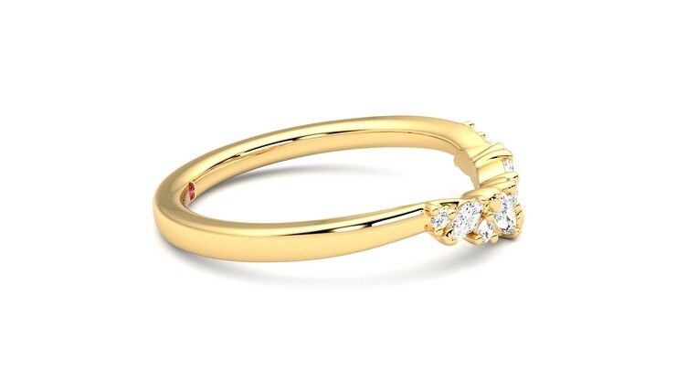 Taylor & Hart Wicklow Wedding Ring 360 degree image 9
