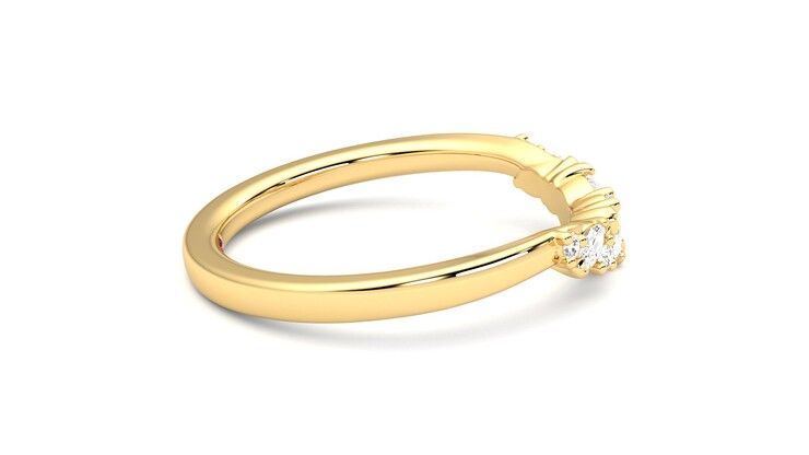 Taylor & Hart Wicklow Wedding Ring 360 degree image 10