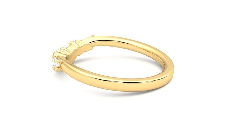 Taylor & Hart Wicklow Wedding Ring 360 degree image 19