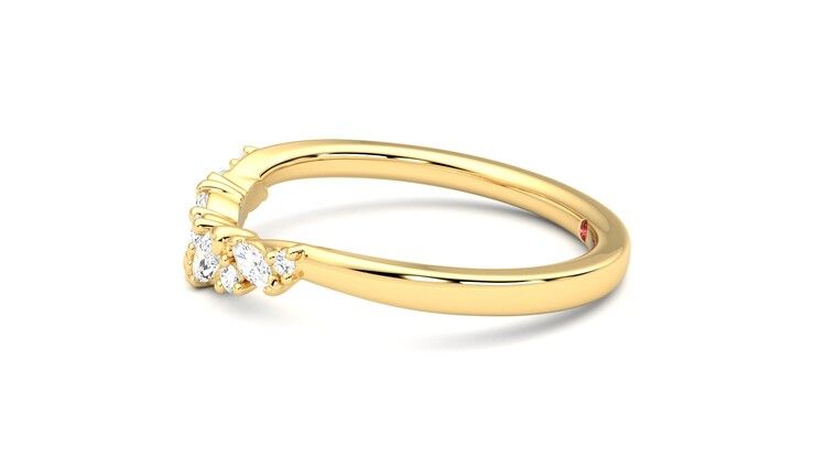 Taylor & Hart Wicklow Wedding Ring 360 degree image 21