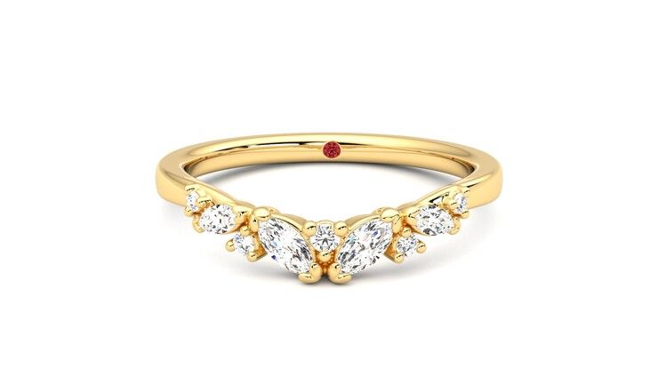Taylor & Hart Wicklow Wedding Ring 360 degree image 29