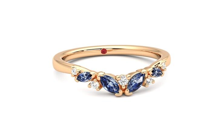 Taylor & Hart Wicklow Wedding Ring 360 degree image 3