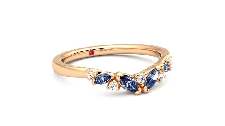 Taylor & Hart Wicklow Wedding Ring 360 degree image 5