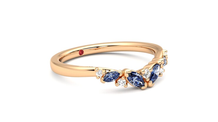 Taylor & Hart Wicklow Wedding Ring 360 degree image 6