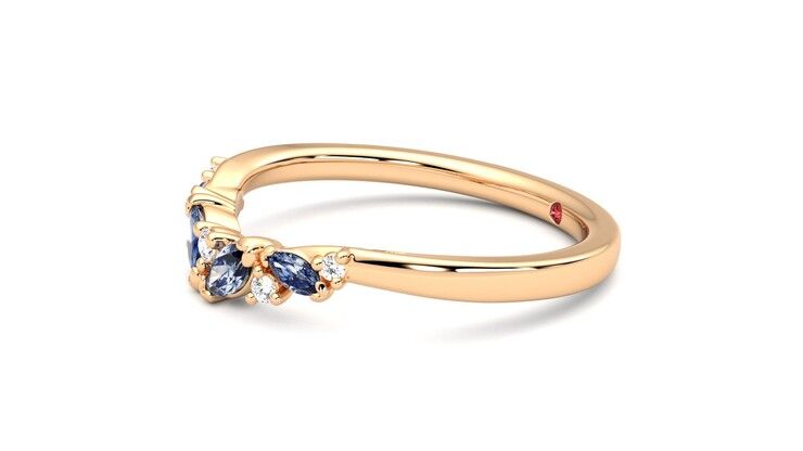 Taylor & Hart Wicklow Wedding Ring 360 degree image 22
