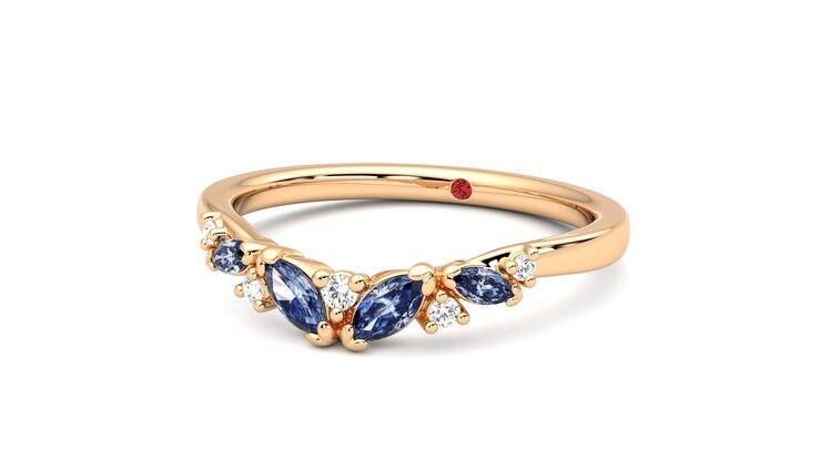 Taylor & Hart Wicklow Wedding Ring 360 degree image 26