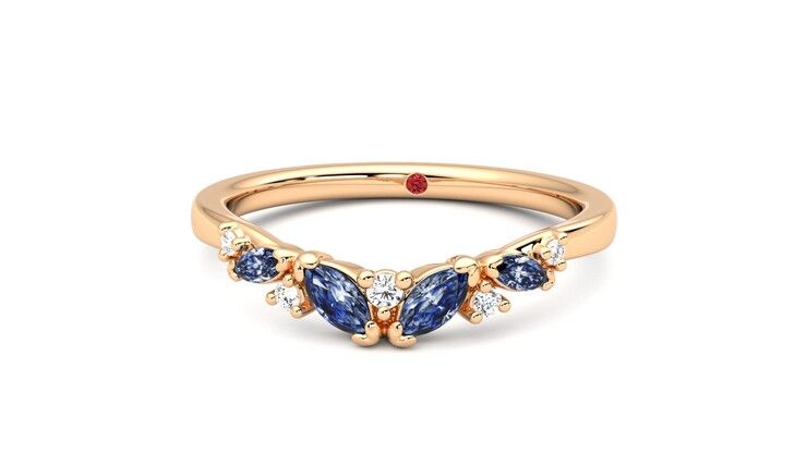 Taylor & Hart Wicklow Wedding Ring 360 degree image 28
