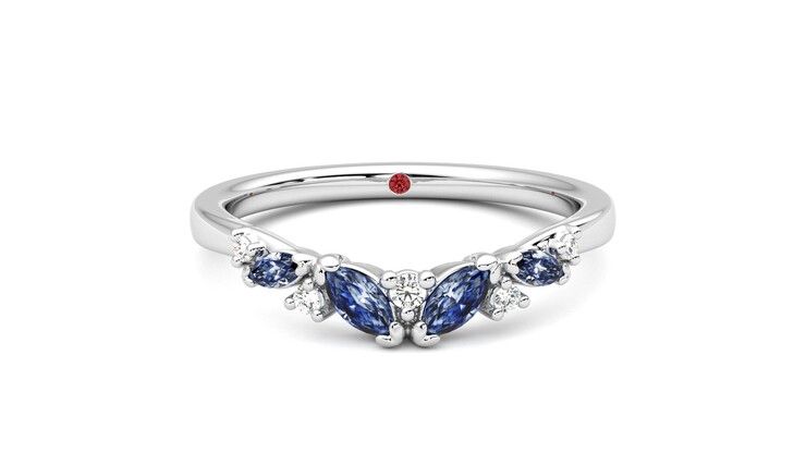 Taylor & Hart Wicklow Wedding Ring 360 degree image 1