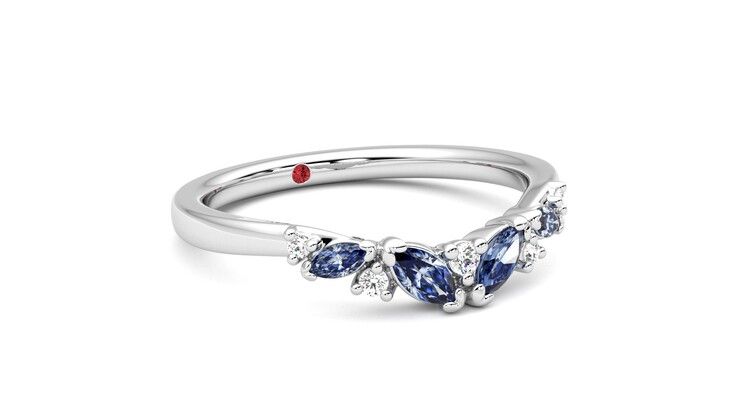 Taylor & Hart Wicklow Wedding Ring 360 degree image 5