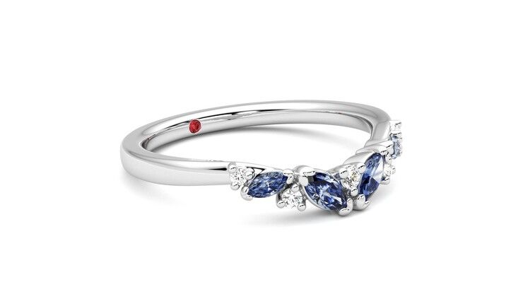 Taylor & Hart Wicklow Wedding Ring 360 degree image 6