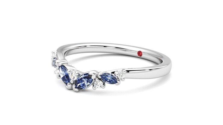 Taylor & Hart Wicklow Wedding Ring 360 degree image 24