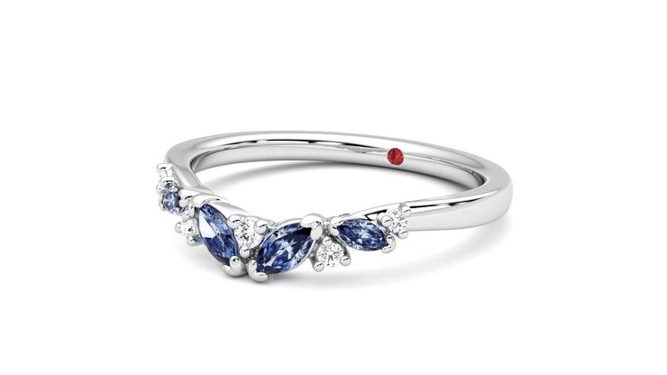 Taylor & Hart Wicklow Wedding Ring 360 degree image 25