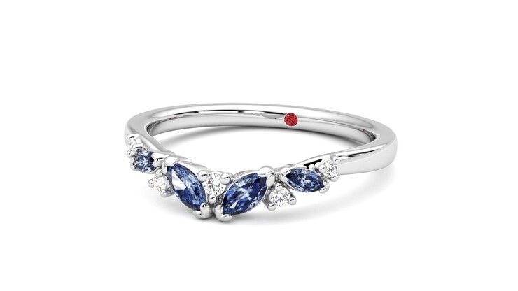 Taylor & Hart Wicklow Wedding Ring 360 degree image 26