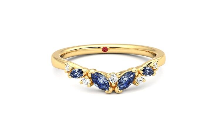 Taylor & Hart Wicklow Wedding Ring 360 degree image 2
