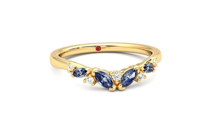 Taylor & Hart Wicklow Wedding Ring 360 degree image 3