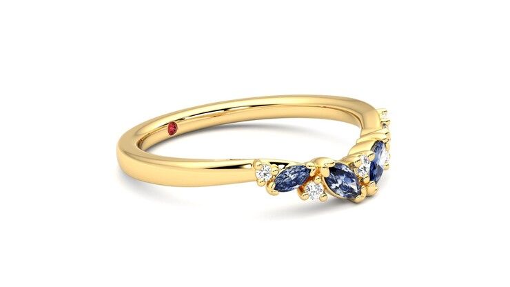 Taylor & Hart Wicklow Wedding Ring 360 degree image 7