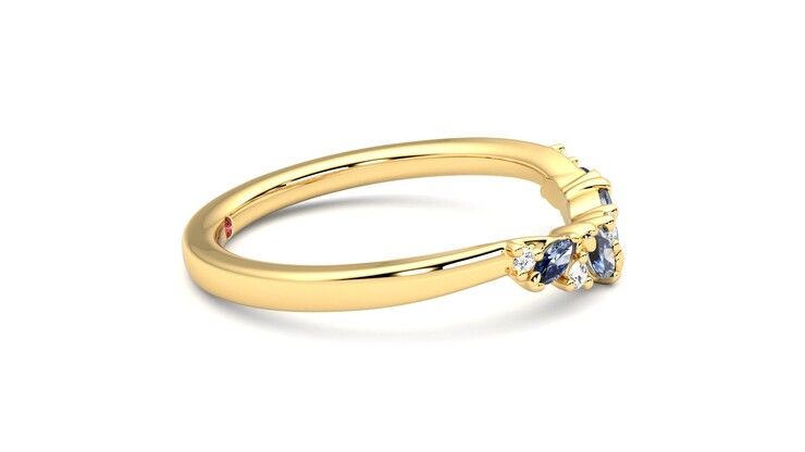 Taylor & Hart Wicklow Wedding Ring 360 degree image 9