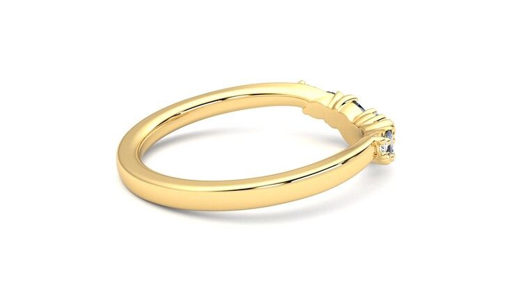 Taylor & Hart Wicklow Wedding Ring 360 degree image 11
