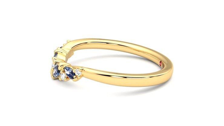 Taylor & Hart Wicklow Wedding Ring 360 degree image 21