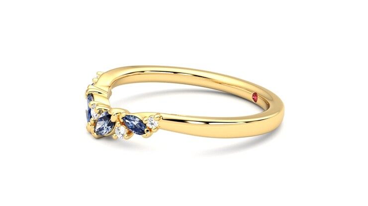 Taylor & Hart Wicklow Wedding Ring 360 degree image 22