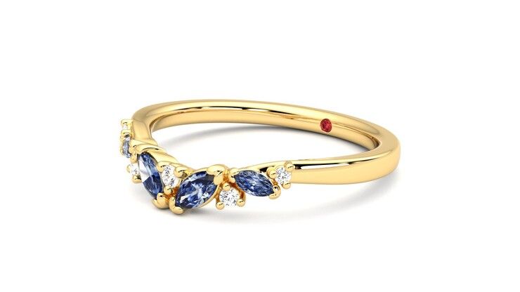 Taylor & Hart Wicklow Wedding Ring 360 degree image 24