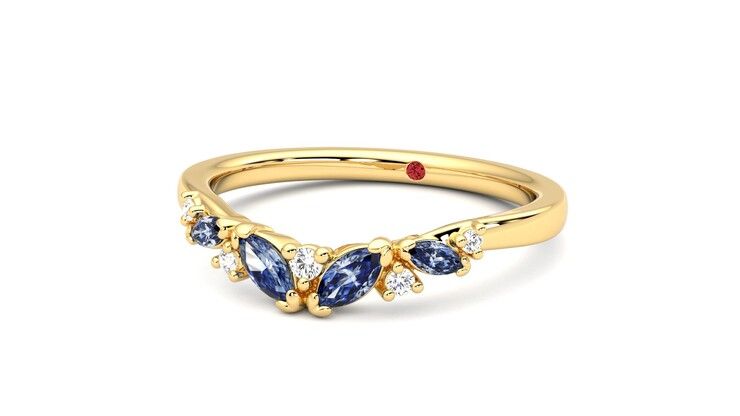 Taylor & Hart Wicklow Wedding Ring 360 degree image 26