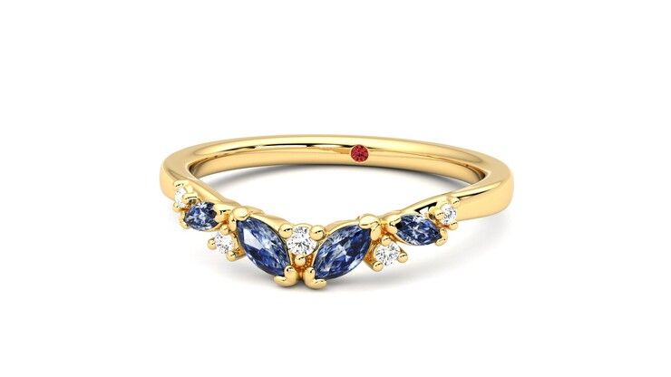 Taylor & Hart Wicklow Wedding Ring 360 degree image 27