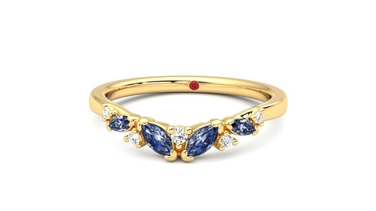 Taylor & Hart Wicklow Wedding Ring 360 degree image 28