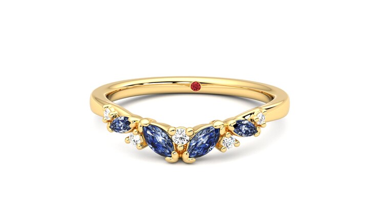 Taylor & Hart Wicklow Wedding Ring 360 degree image 28