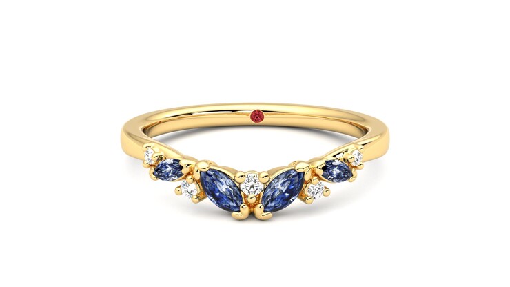 Taylor & Hart Wicklow Wedding Ring 360 degree image 29
