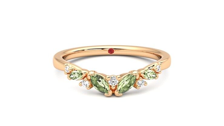 Taylor & Hart Wicklow Wedding Ring 360 degree image 1