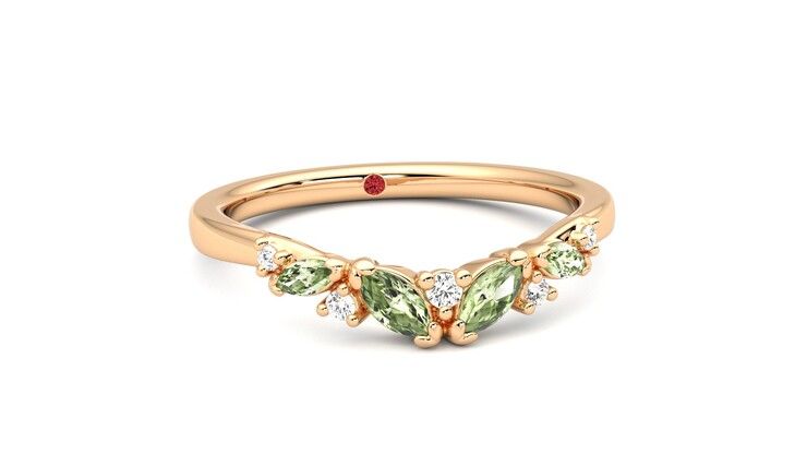 Taylor & Hart Wicklow Wedding Ring 360 degree image 3